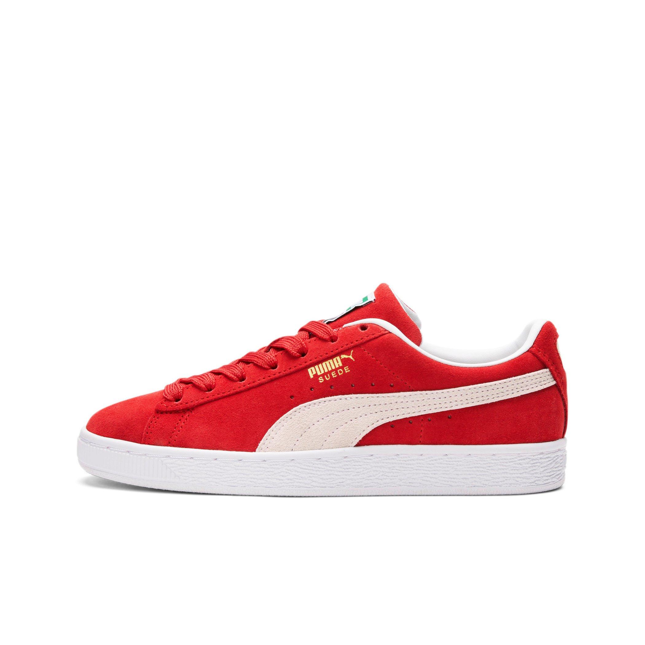 PUMA Suede Classic XXI "High Risk Red/Puma White" Women's Shoe - RED/WHITE Thumbnail View 2