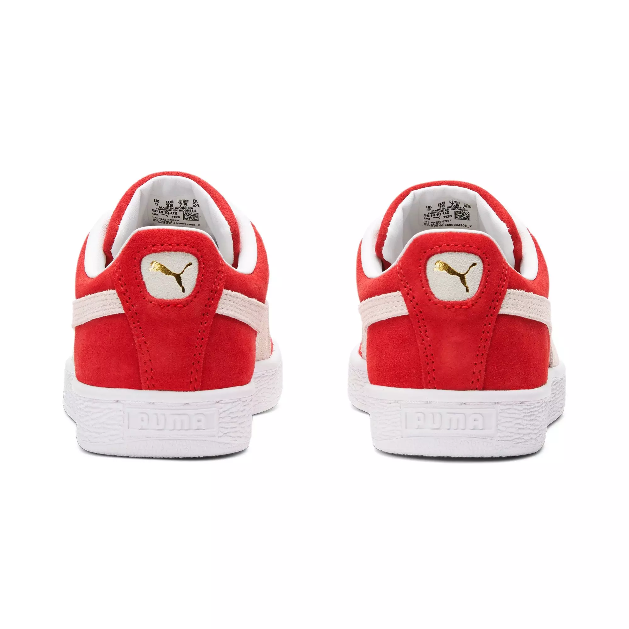 PUMA Suede Classic XXI "High Risk Red/Puma White" Women's Shoe - RED/WHITE