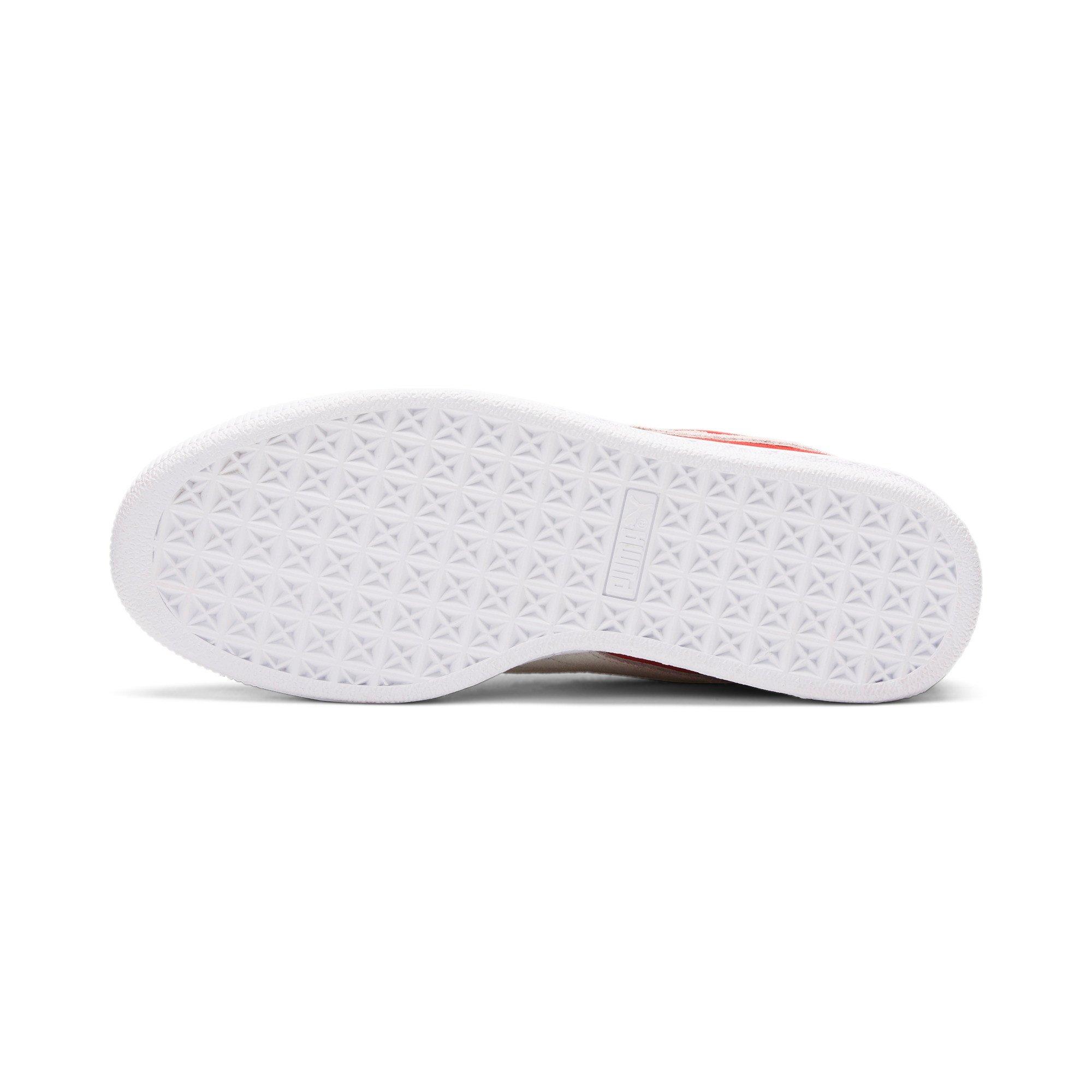 PUMA Suede Classic XXI "High Risk Red/Puma White" Women's Shoe - RED/WHITE Thumbnail View 6
