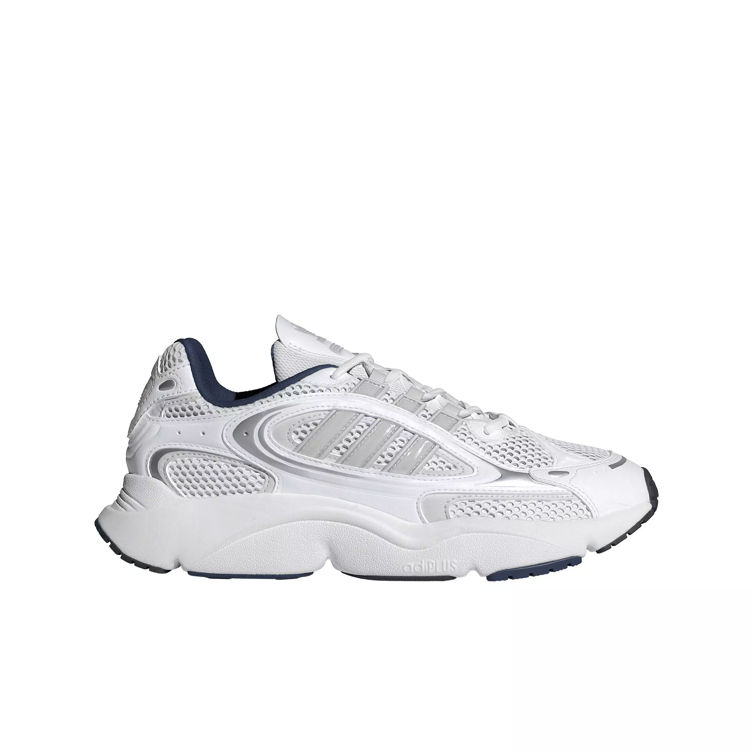 adidas Originals OZMILLEN "Ftwr White/Grey One/Bright Blue" Men's Shoe - WHITE/GREY/BLUE