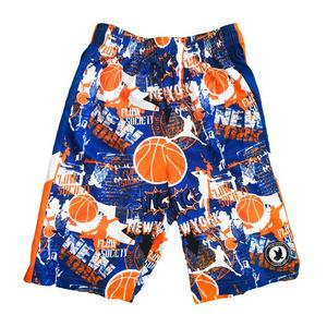 Flow Society Big Boys' NY Hoops Attack Shorts -Blue