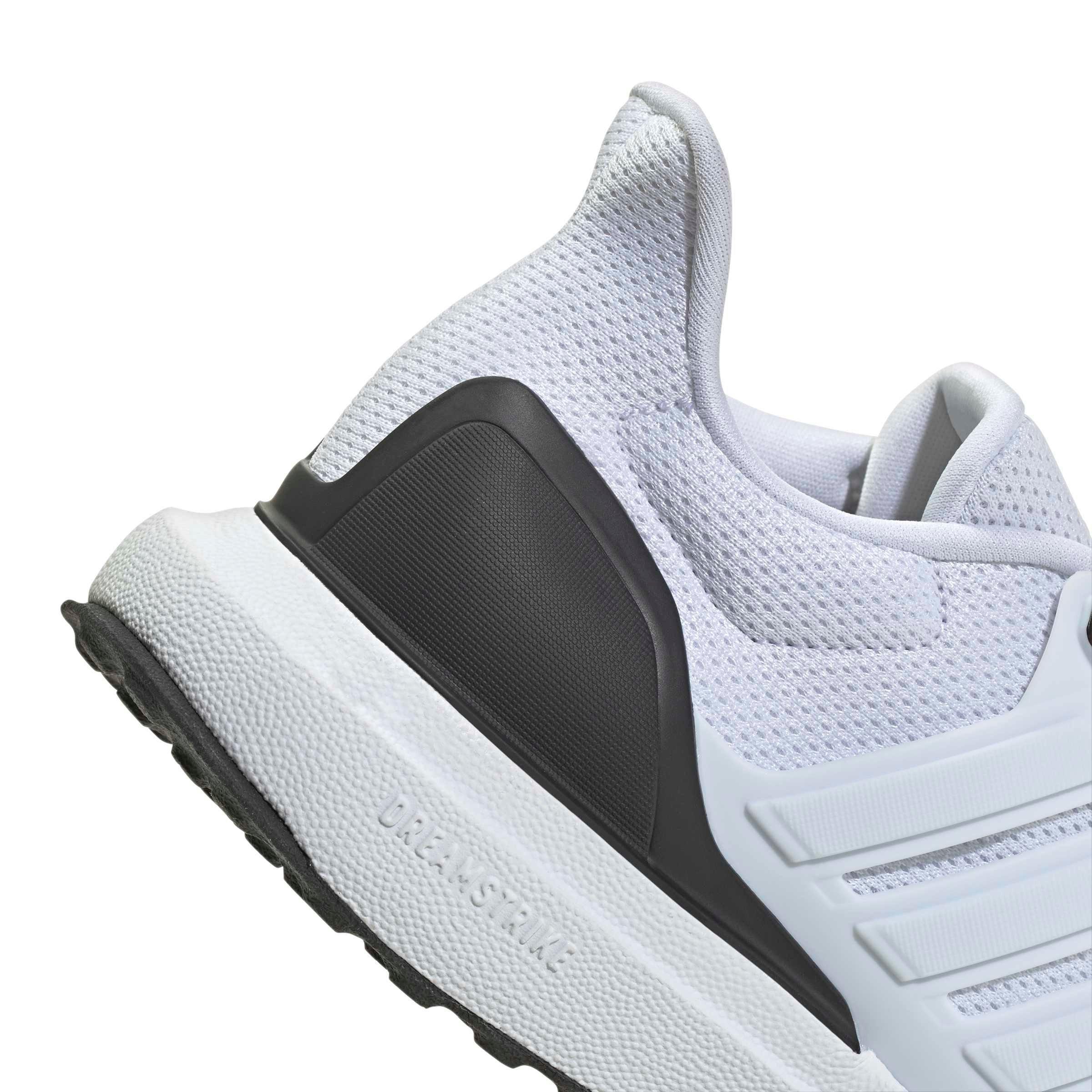 adidas Ultradream DNA "Ftwr White/Ftwr White/Core Black" Grade School Boys' Shoe - WHITE/WHITE/BLACK Thumbnail View 7