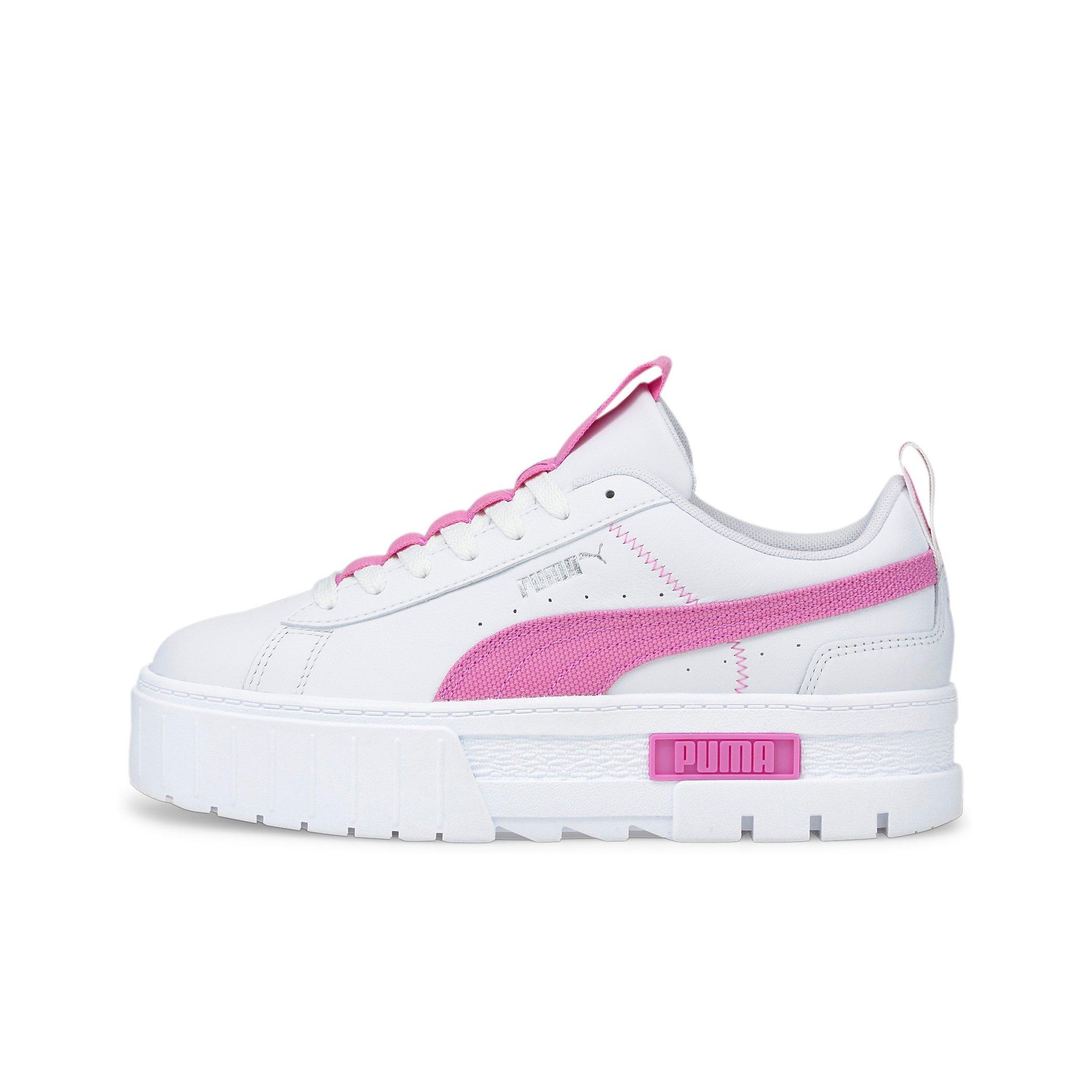 PUMA Mayze Lace "White/Pink" Women's Shoe - WHITE/PINK Thumbnail View 2
