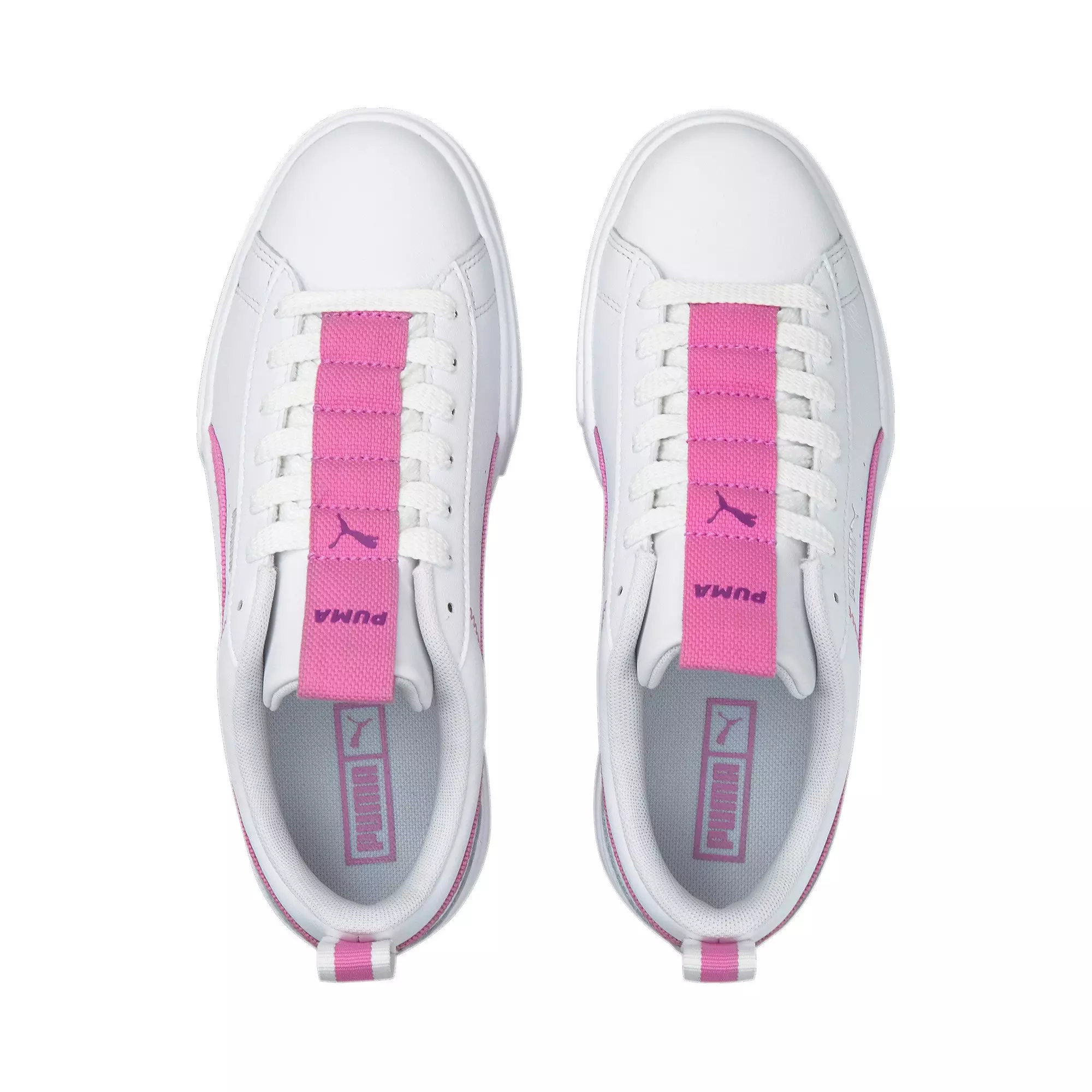PUMA Mayze Lace "White/Pink" Women's Shoe - WHITE/PINK