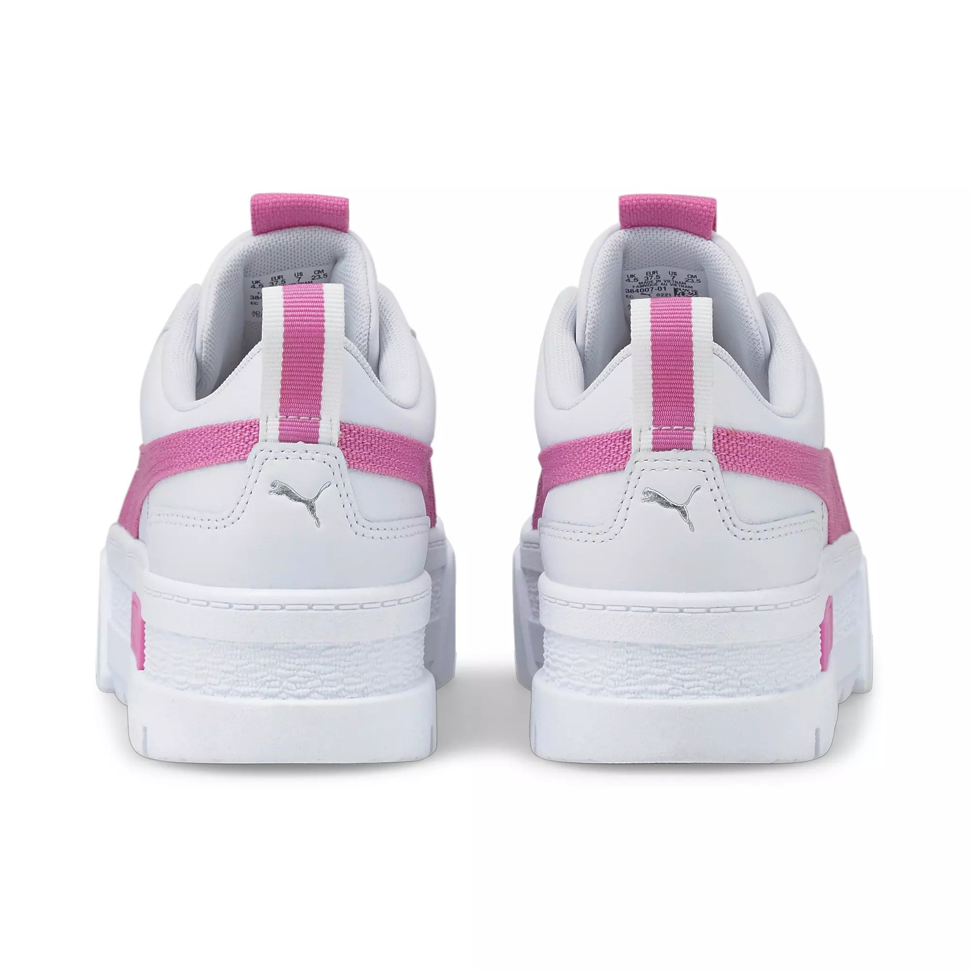 PUMA Mayze Lace "White/Pink" Women's Shoe - WHITE/PINK