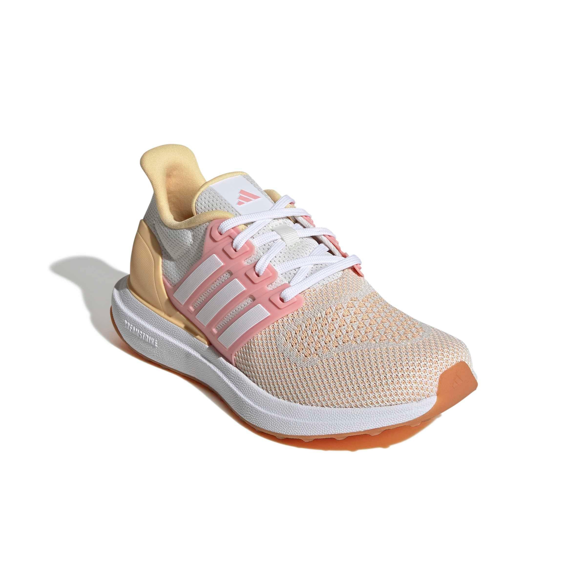 adidas Ultradream DNA "Off White/Ftwr White/Ice Tangerine" Grade School Boys' Shoe - OFF WHITE/WHITE/TANGERINE Thumbnail View 3