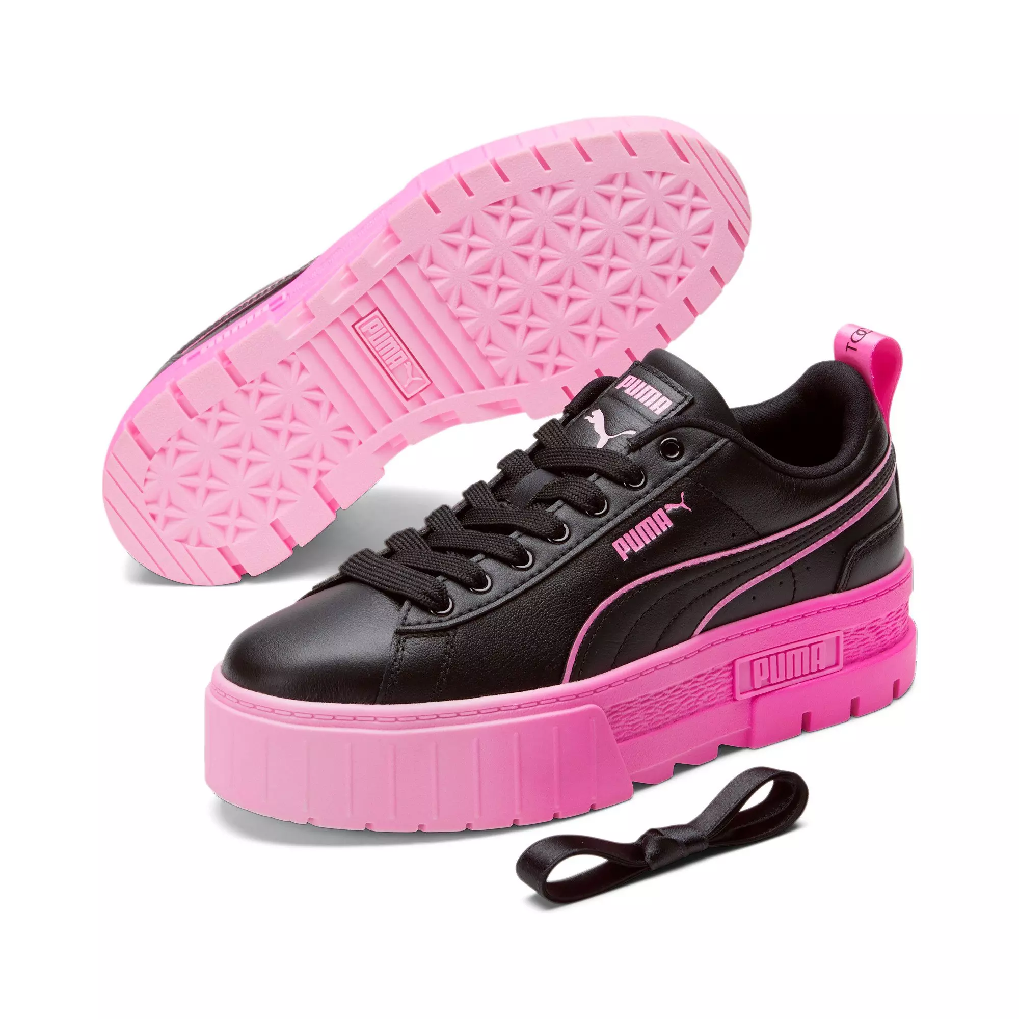 PUMA Mayze BCA "Black/Pink" Women's Shoe - BLACK/PINK