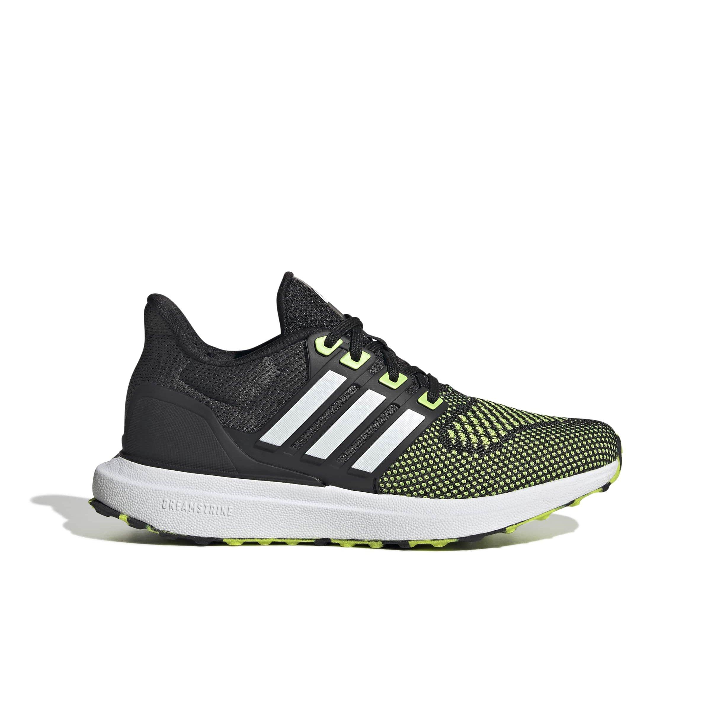 adidas Ultradream DNA "Grey Six/Ftwr White/Solar Slime" Grade School Boys' Shoe - GREY/WHITE/SLIME Thumbnail View 1