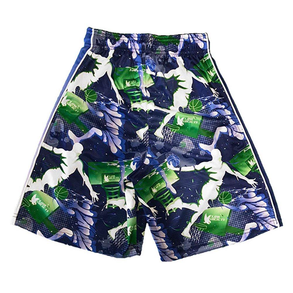 Flow Society Flow Dunk Blue/Green Big Boys' Shorts