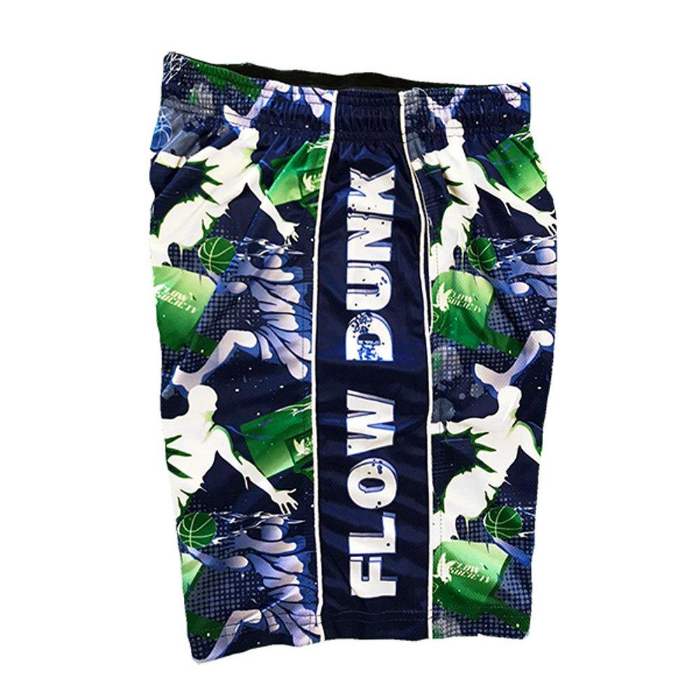 Flow Society Flow Dunk Blue/Green Big Boys' Shorts