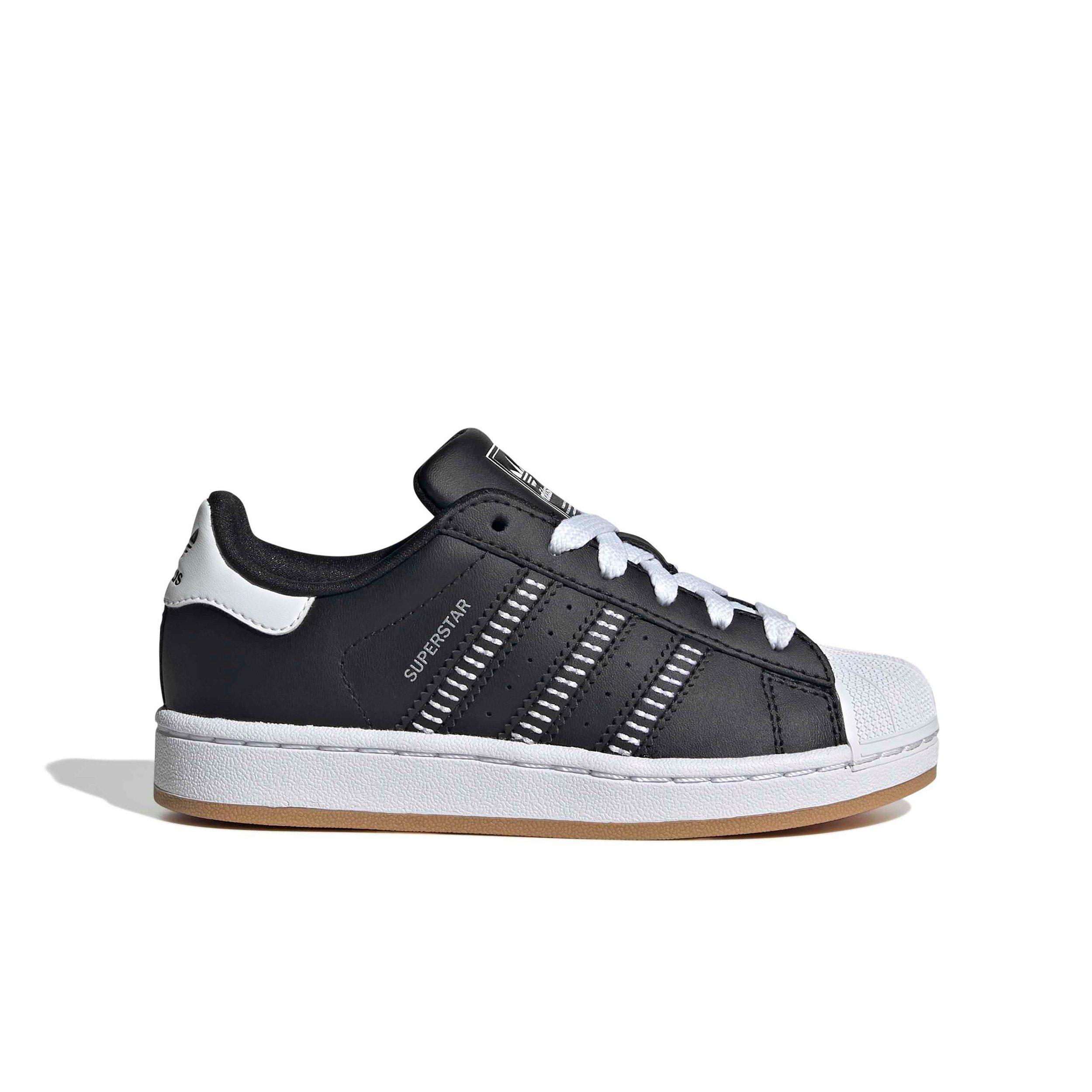 adidas Originals Superstar II "Core Black/Ftwr White/Ftwr White" Preschool Boys' Shoe - BLACK/WHITE/WHITE Thumbnail View 1
