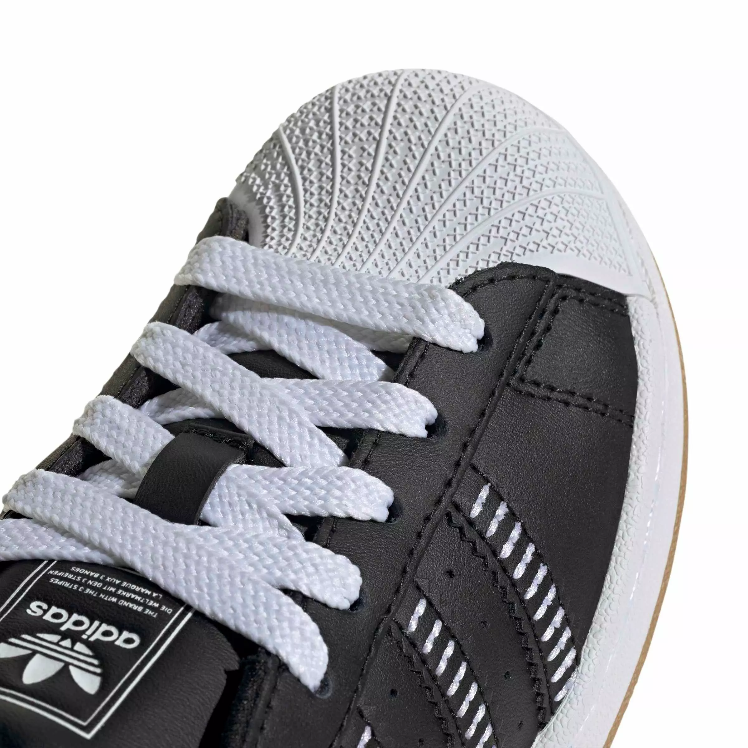 adidas Originals Superstar II "Core Black/Ftwr White/Ftwr White" Preschool Boys' Shoe - BLACK/WHITE/WHITE