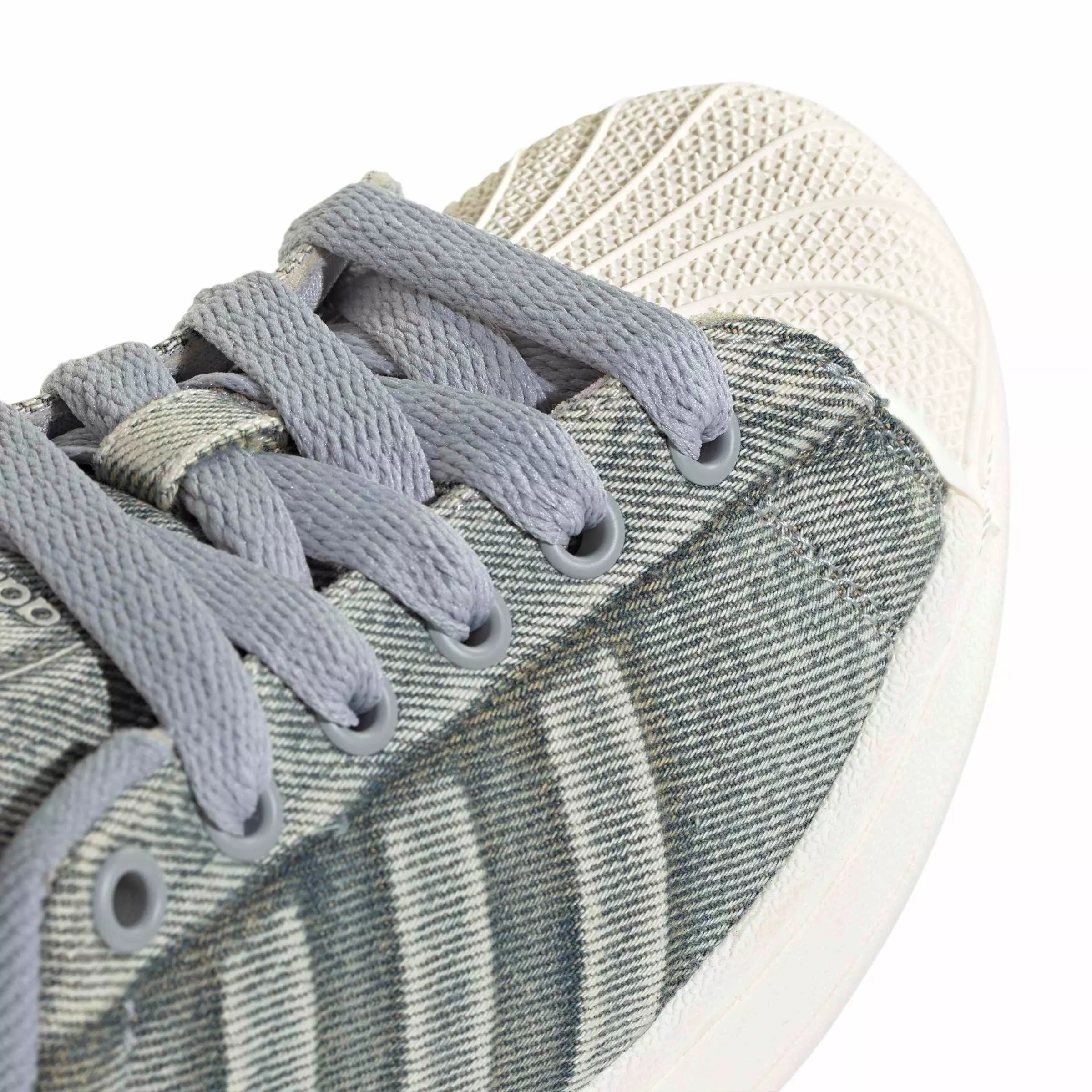 adidas Originals Superstar II "Grey/Core White" Grade School Girls' Shoe - GREY/WHITE