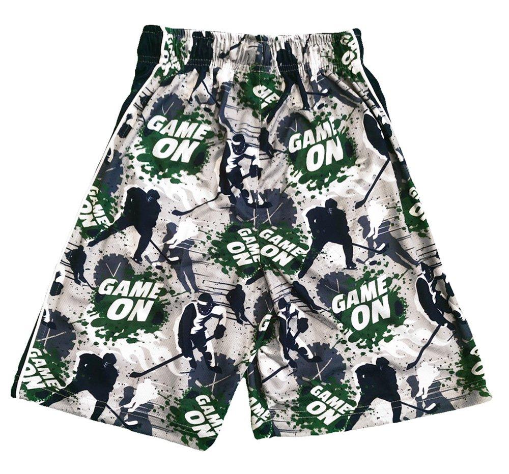 Flow Society Grey Game On Big Boys' Attack Shorts