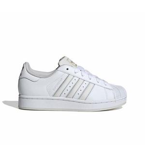 adidas Originals Superstar II "Ftwr White/Grey One/Gold Metallic" Grade School Boys' Shoe