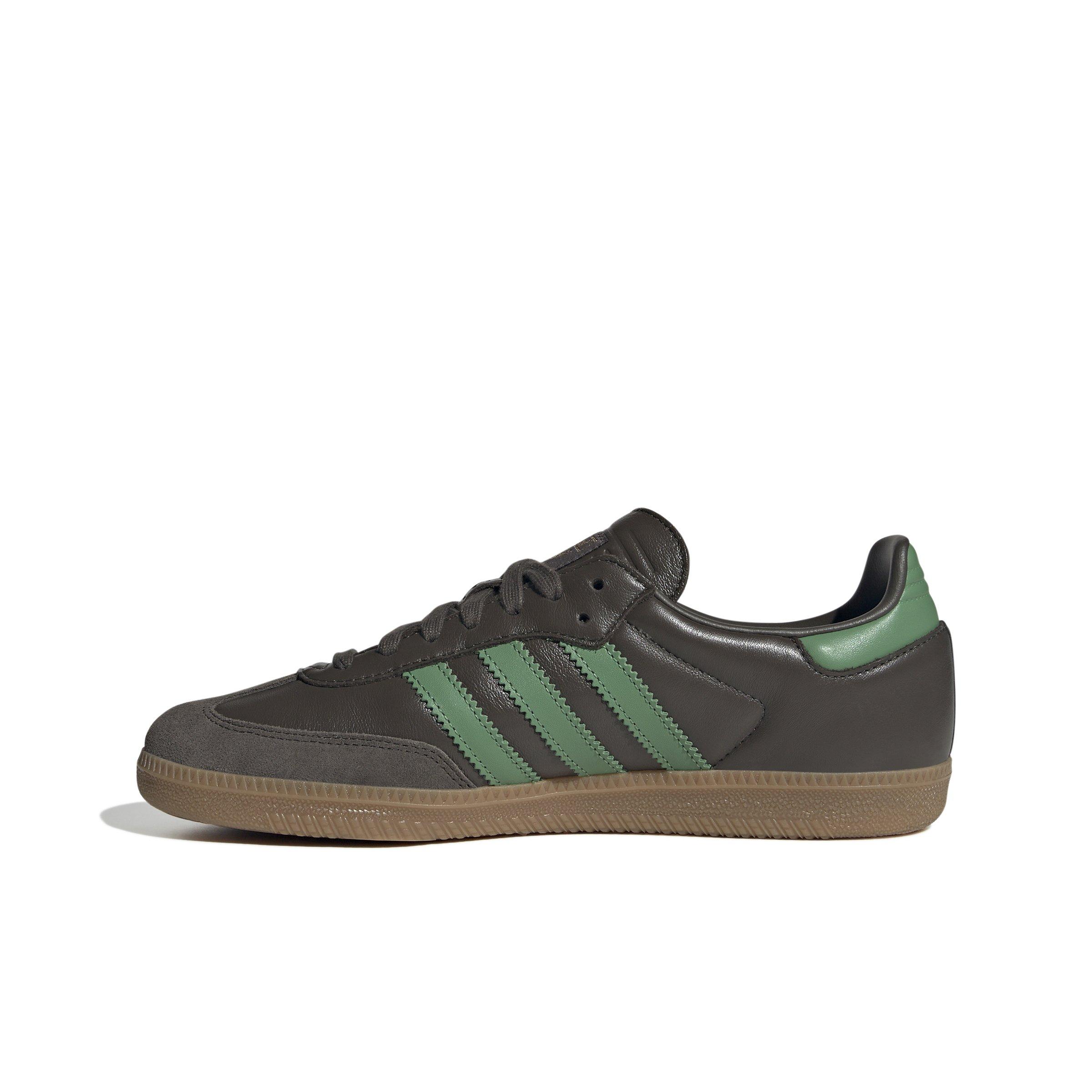 adidas Originals Samba OG "Shadow Olive/Preloved Green/Gum 4" Men's Shoe - OLIVE/GREEN/GUM Thumbnail View 2