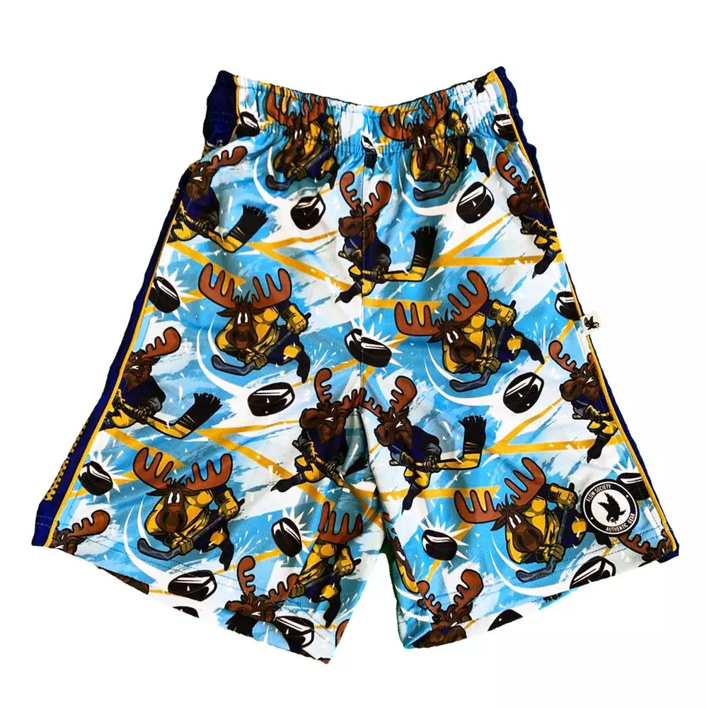 Flow Society Big Boys' Face Off Attack Shorts - Blue - BLUE