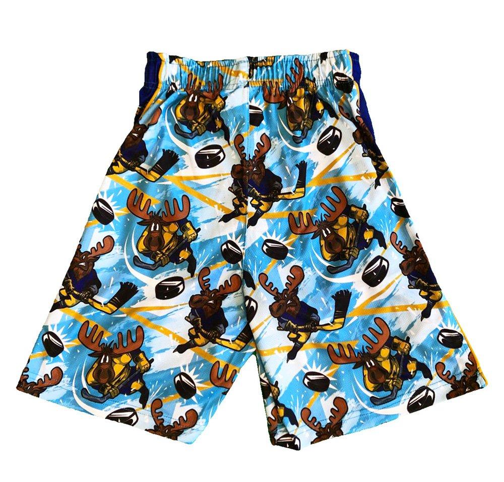 Flow Society Big Boys' Face Off Attack Shorts - Blue - BLUE Thumbnail View 2