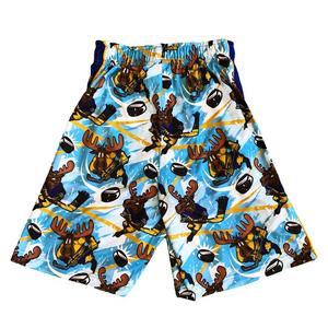 Flow Society Big Boys' Face Off Attack Shorts -Blue