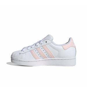 adidas Originals Superstar II "Ftwr White/Sandy Pink/Ftwr White" Grade School Girls' Shoe