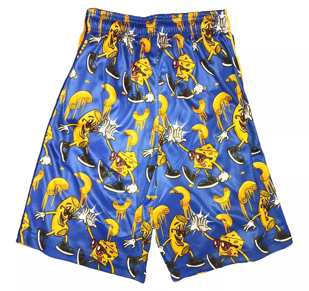 Flow Society Big Boys' Mac 'n Cheese Attack Shorts -Blue - BLUE