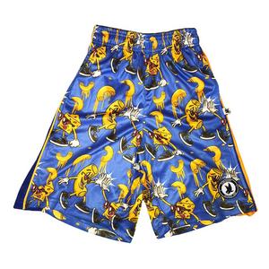 Flow Society Big Boys' Mac 'n Cheese Attack Shorts -Blue