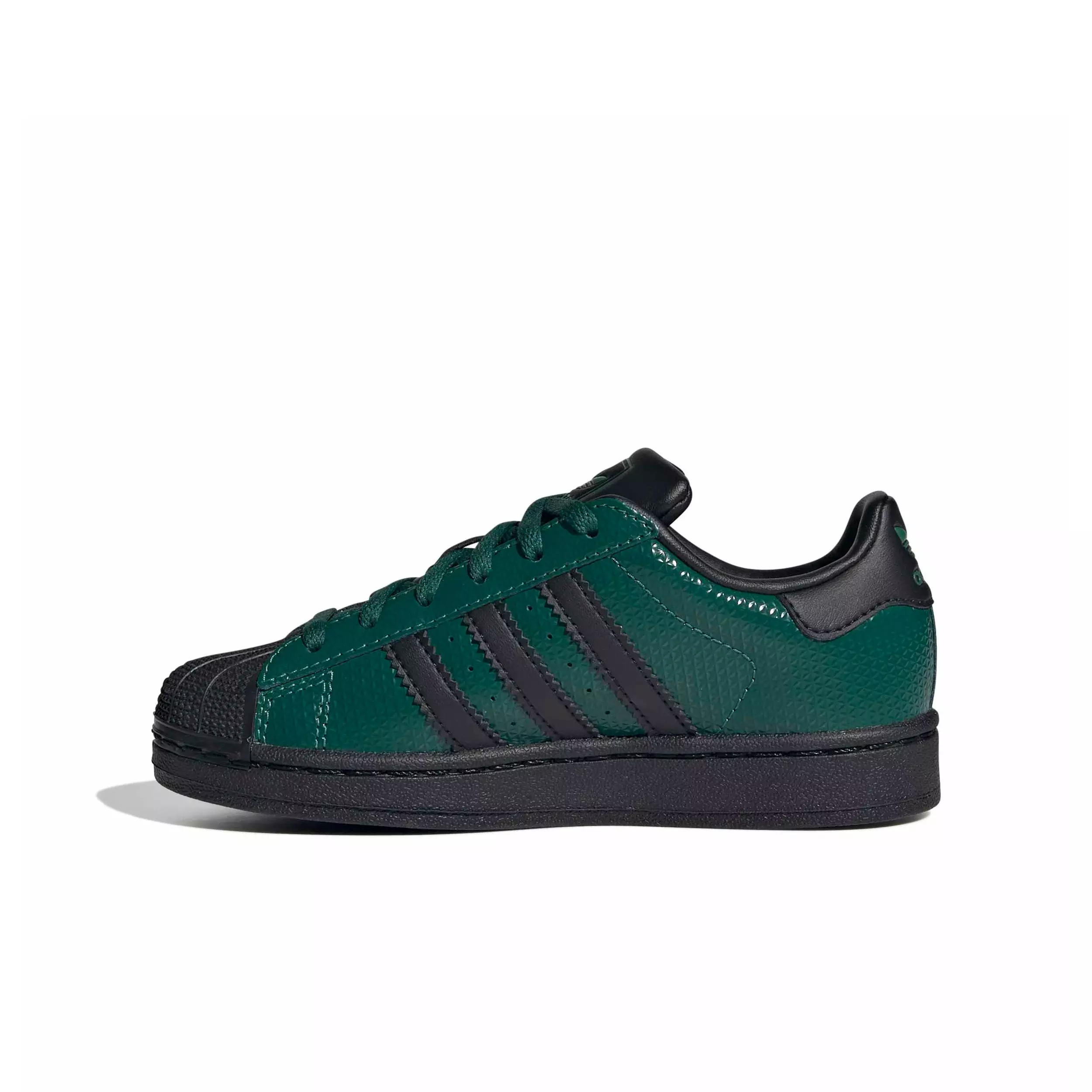 adidas Originals Superstar II "Collegiate Green/Core Black/Collegiate Green" Preschool Boys' Shoe - GREEN/BLACK/GREEN
