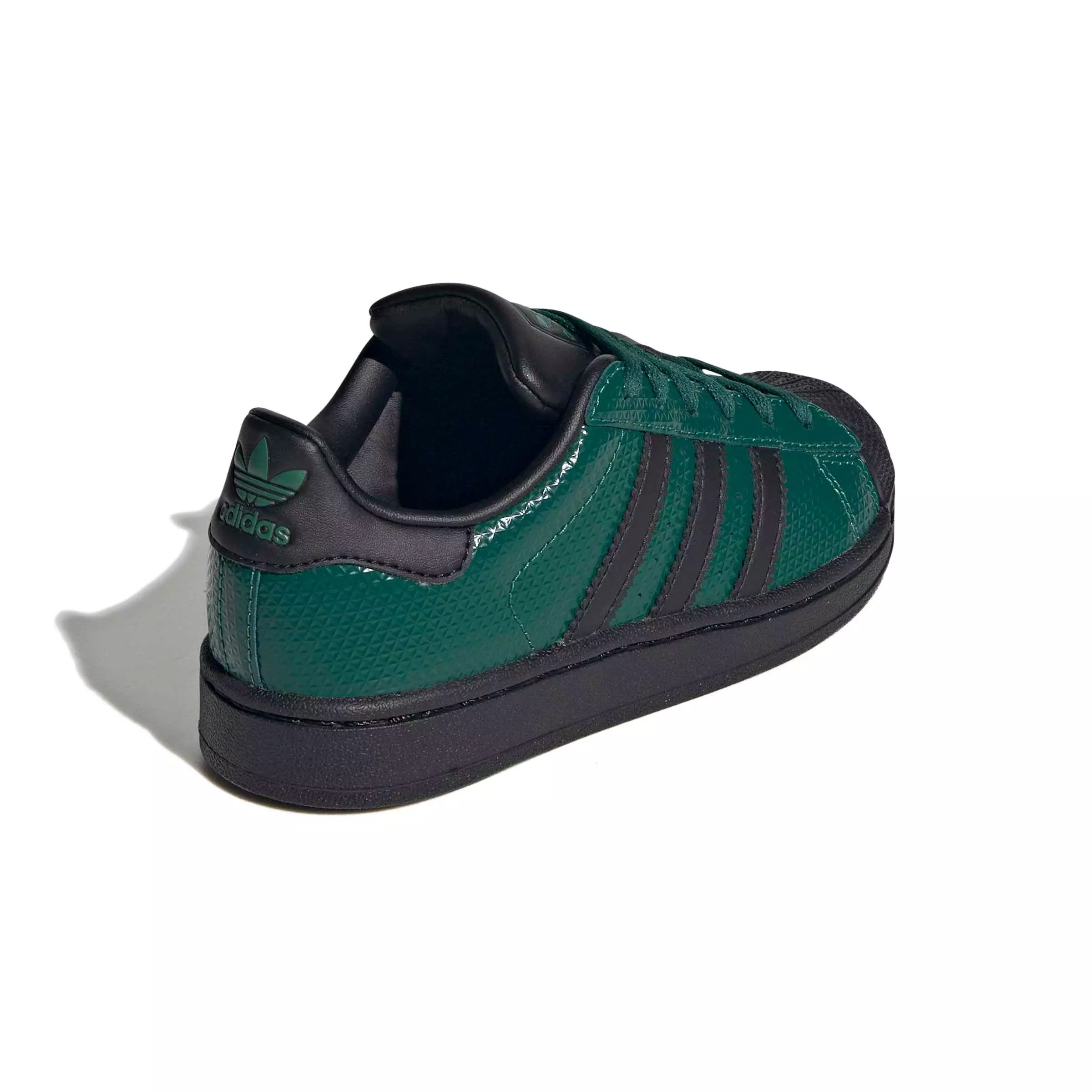 adidas Originals Superstar II "Collegiate Green/Core Black/Collegiate Green" Preschool Boys' Shoe - GREEN/BLACK/GREEN
