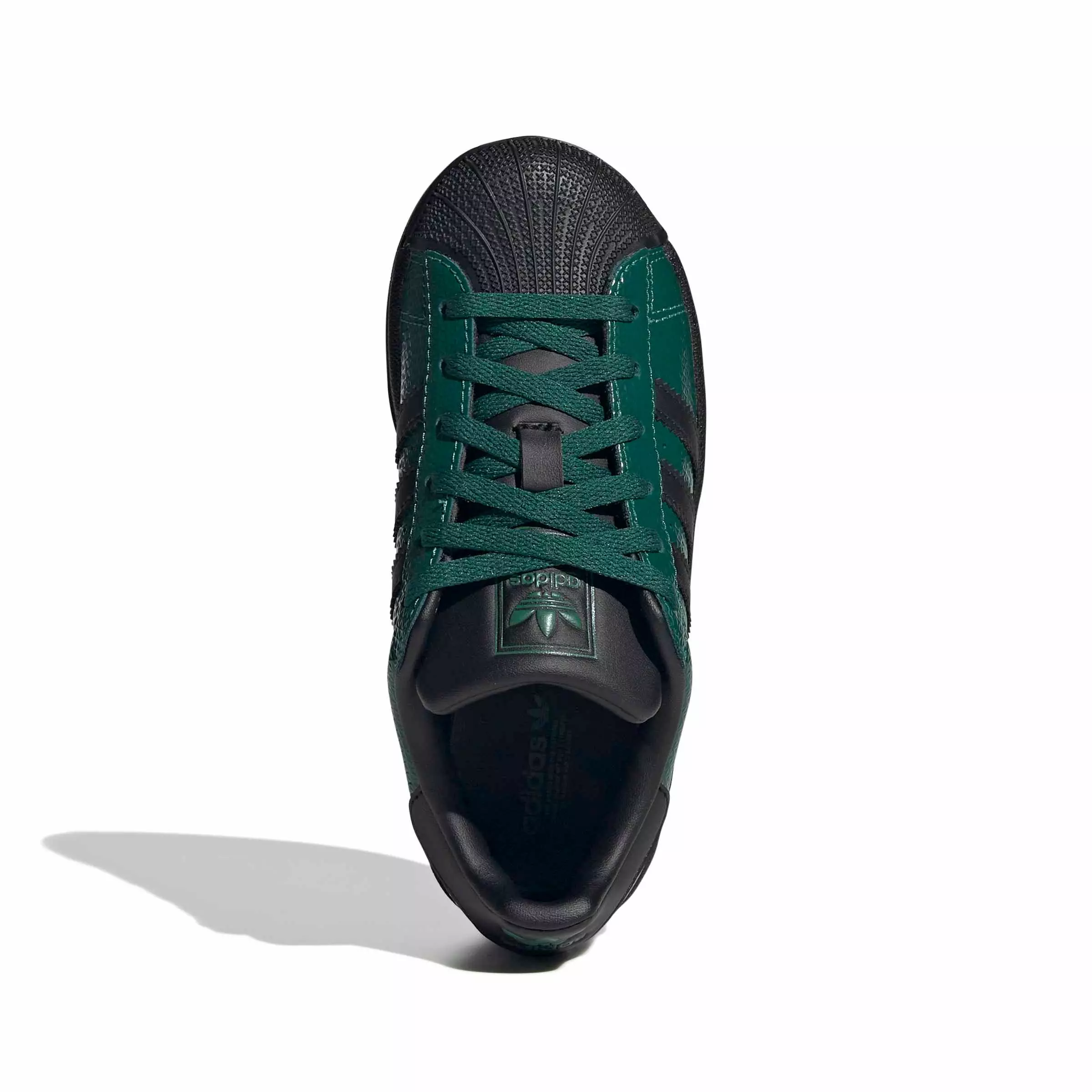 adidas Originals Superstar II "Collegiate Green/Core Black/Collegiate Green" Preschool Boys' Shoe - GREEN/BLACK/GREEN
