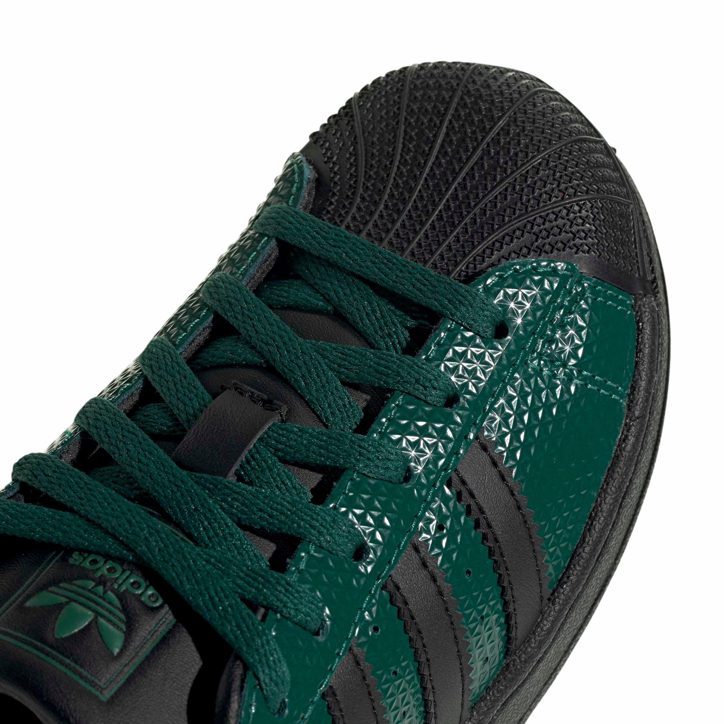 adidas Originals Superstar II "Collegiate Green/Core Black/Collegiate Green" Preschool Boys' Shoe - GREEN/BLACK/GREEN Thumbnail View 7