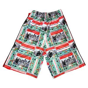 Flow Society Big Boys' Flownopoly Attack Shorts -White/Green/Red