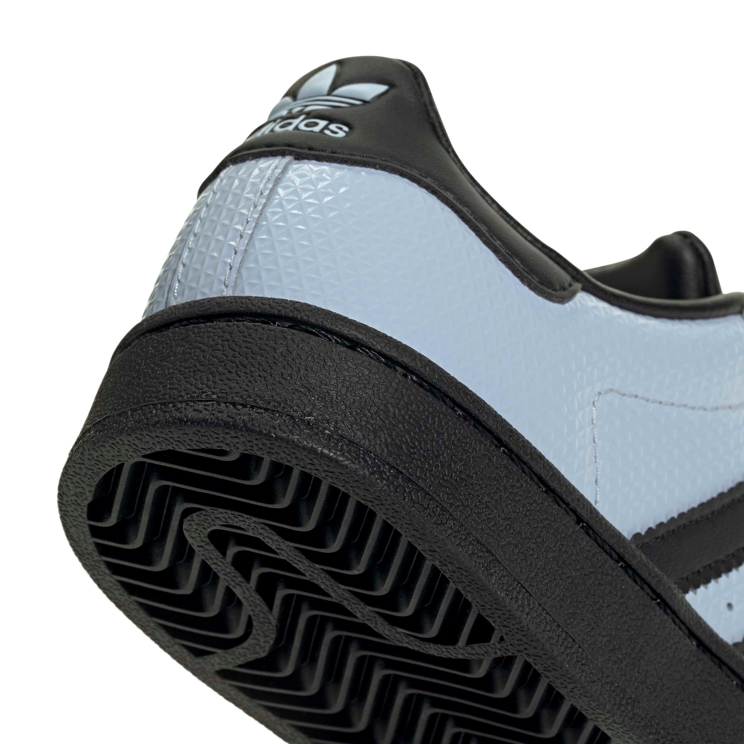 adidas Originals Superstar II "Crystal Sky/Core Black/Crystal Sky" Preschool Girls' Shoe - SKY/BLACK/SKY Thumbnail View 8