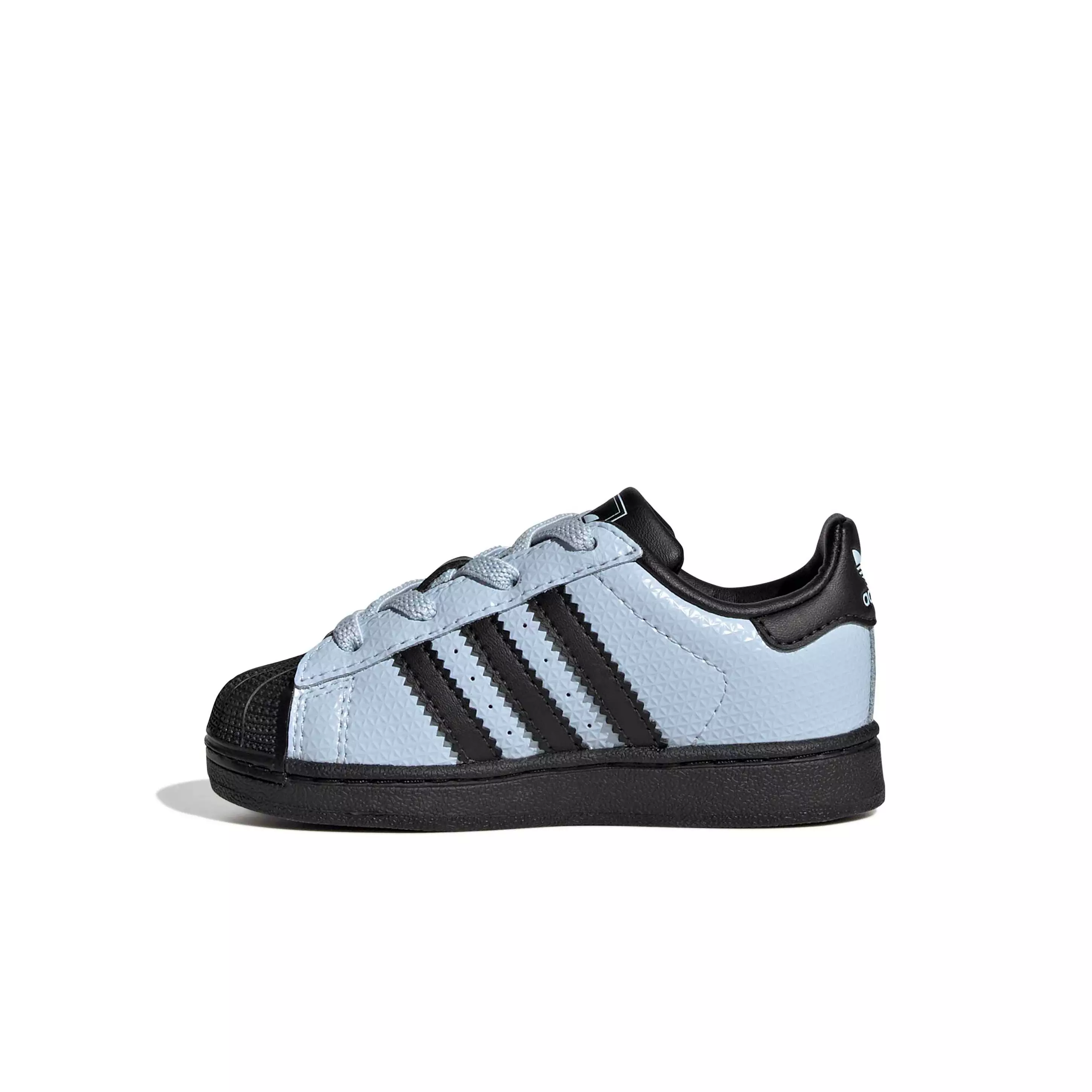 adidas Originals Superstar II CCEL "Crystal Sky/Core Black/Crystal Sky" Infant Girls' Shoe - SKY/BLACK/SKY