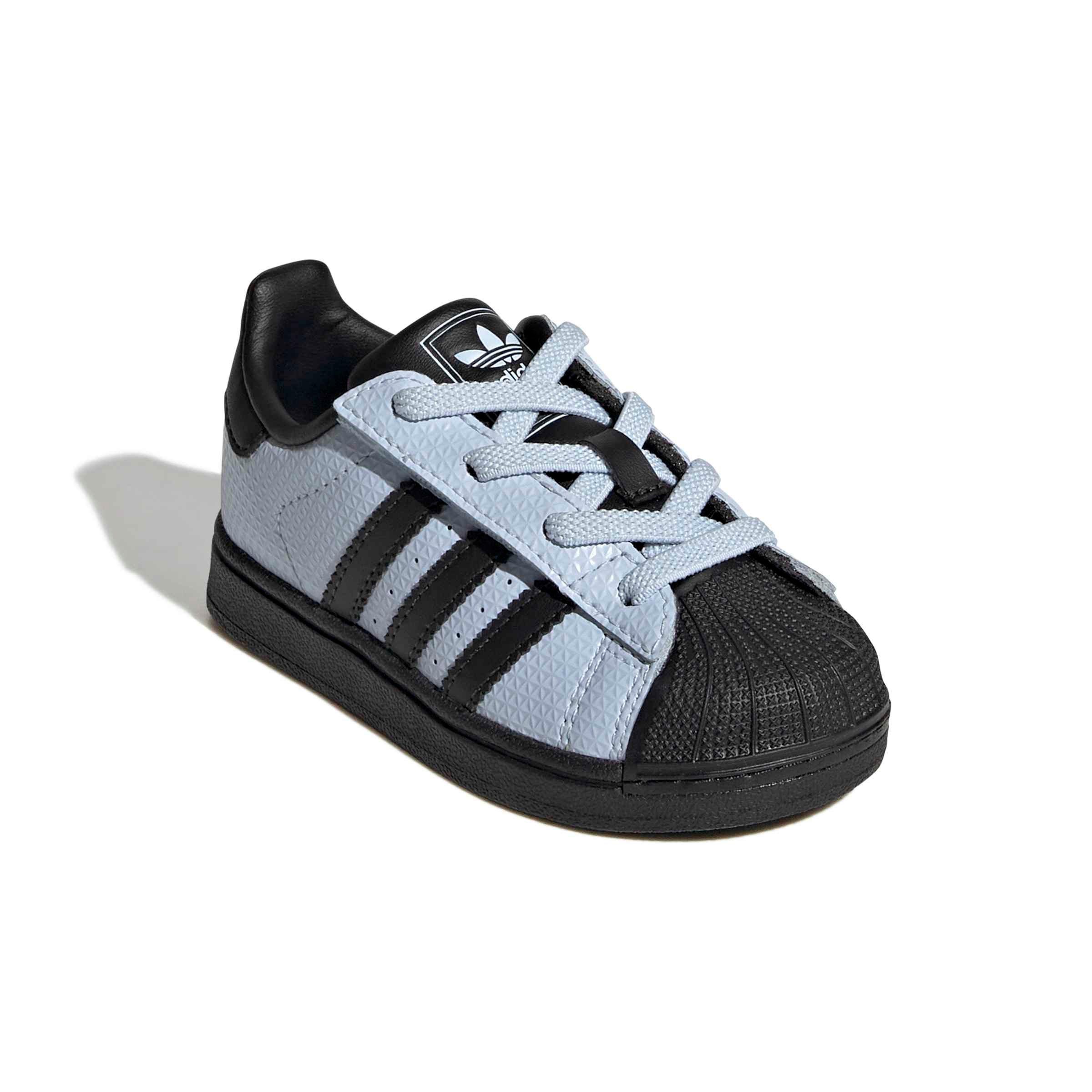 adidas Originals Superstar II CCEL "Crystal Sky/Core Black/Crystal Sky" Infant Girls' Shoe - SKY/BLACK/SKY