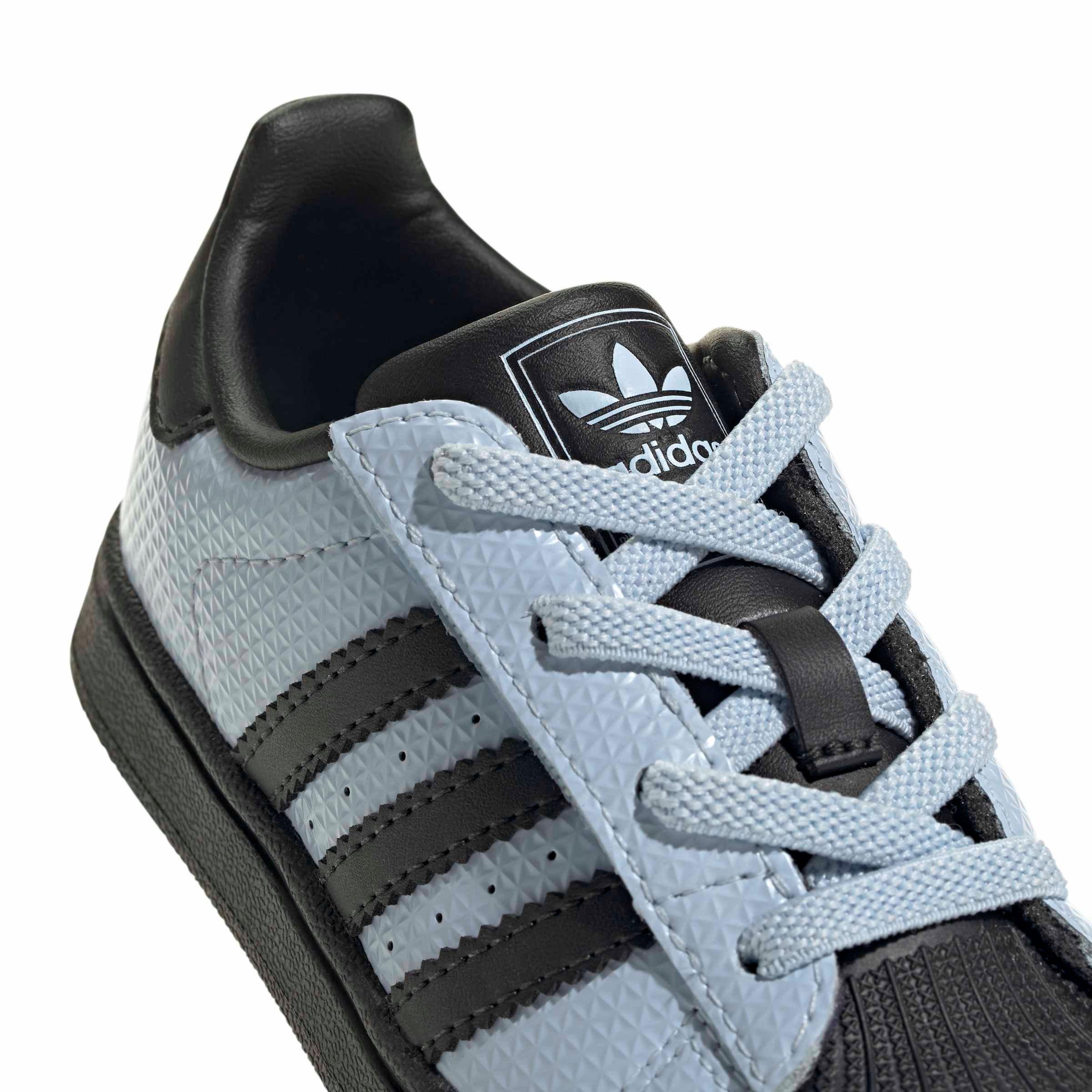 adidas Originals Superstar II CCEL "Crystal Sky/Core Black/Crystal Sky" Infant Girls' Shoe - SKY/BLACK/SKY