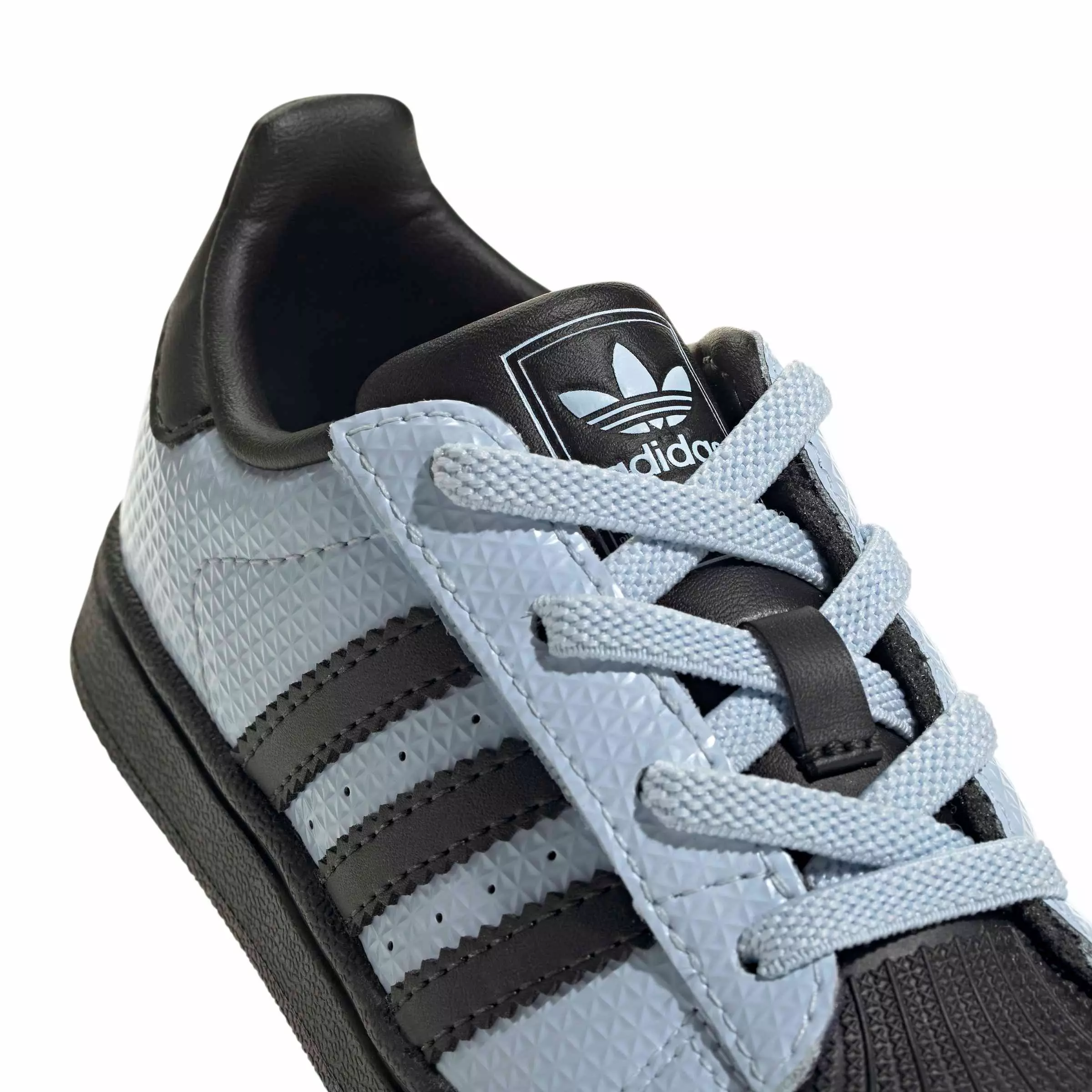 adidas Originals Superstar II CCEL "Crystal Sky/Core Black/Crystal Sky" Infant Girls' Shoe - SKY/BLACK/SKY