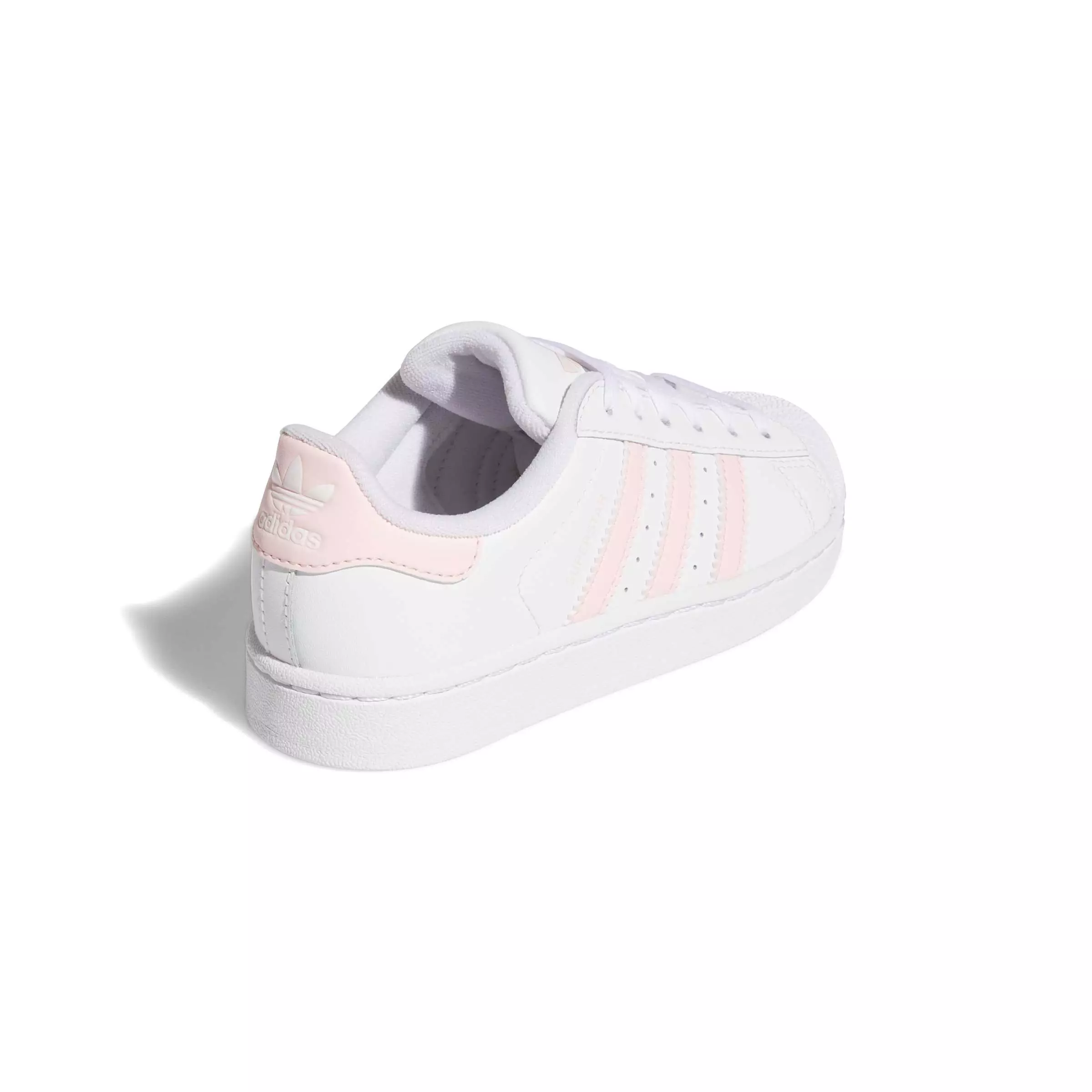 adidas Originals Superstar II "Ftwr White/Sandy Pink/Ftwr White" Preschool Girls' Shoe - WHITE/PINK/WHITE