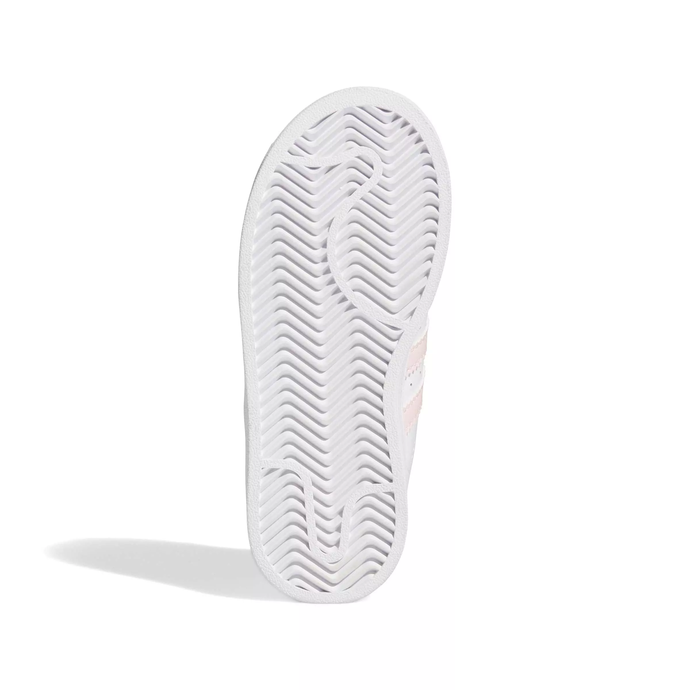 adidas Originals Superstar II "Ftwr White/Sandy Pink/Ftwr White" Preschool Girls' Shoe - WHITE/PINK/WHITE