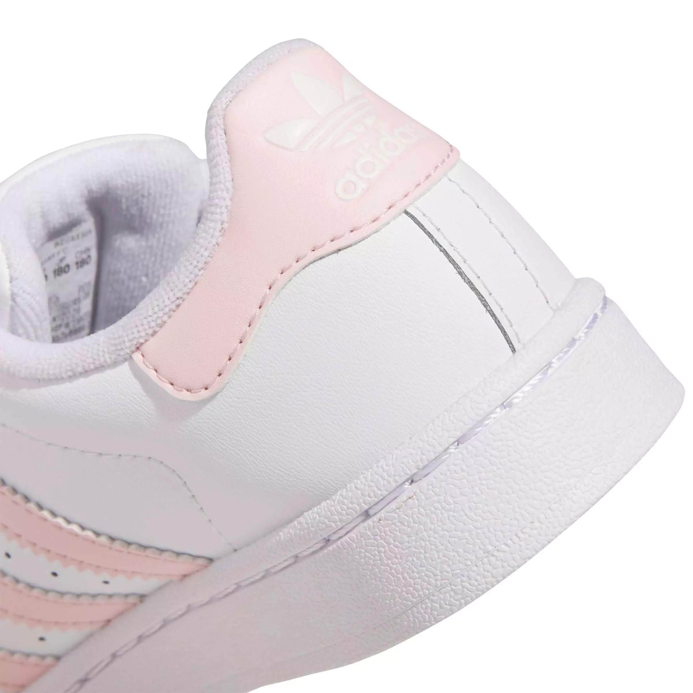 adidas Originals Superstar II "Ftwr White/Sandy Pink/Ftwr White" Preschool Girls' Shoe - WHITE/PINK/WHITE