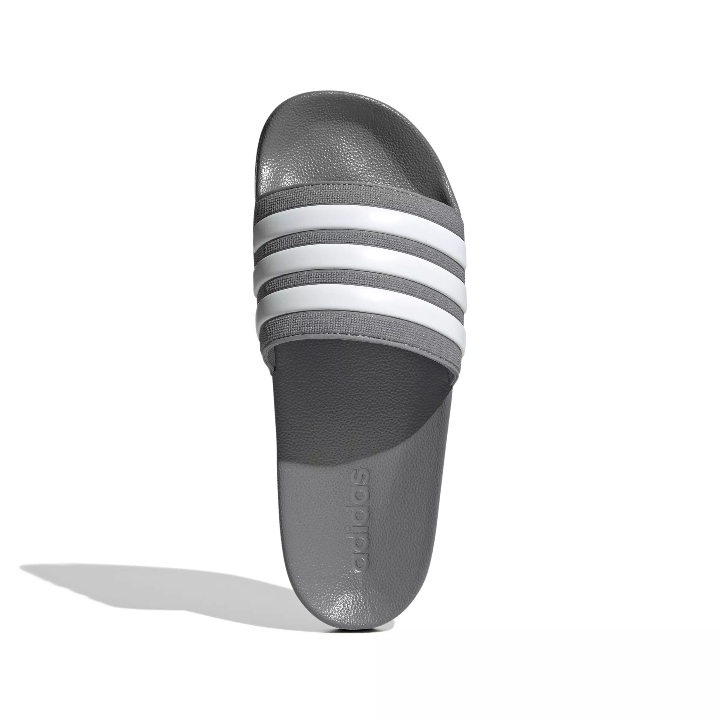 adidas Adilette Shower "Grey Three/Ftwr White/Grey Three" Unisex Slide - GREY/WHITE/GREY