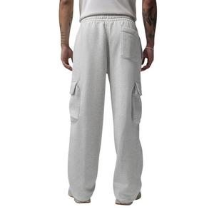 Jordan Men's Brooklyn Oversized Fleece Cargo Pants - Grey - GREY