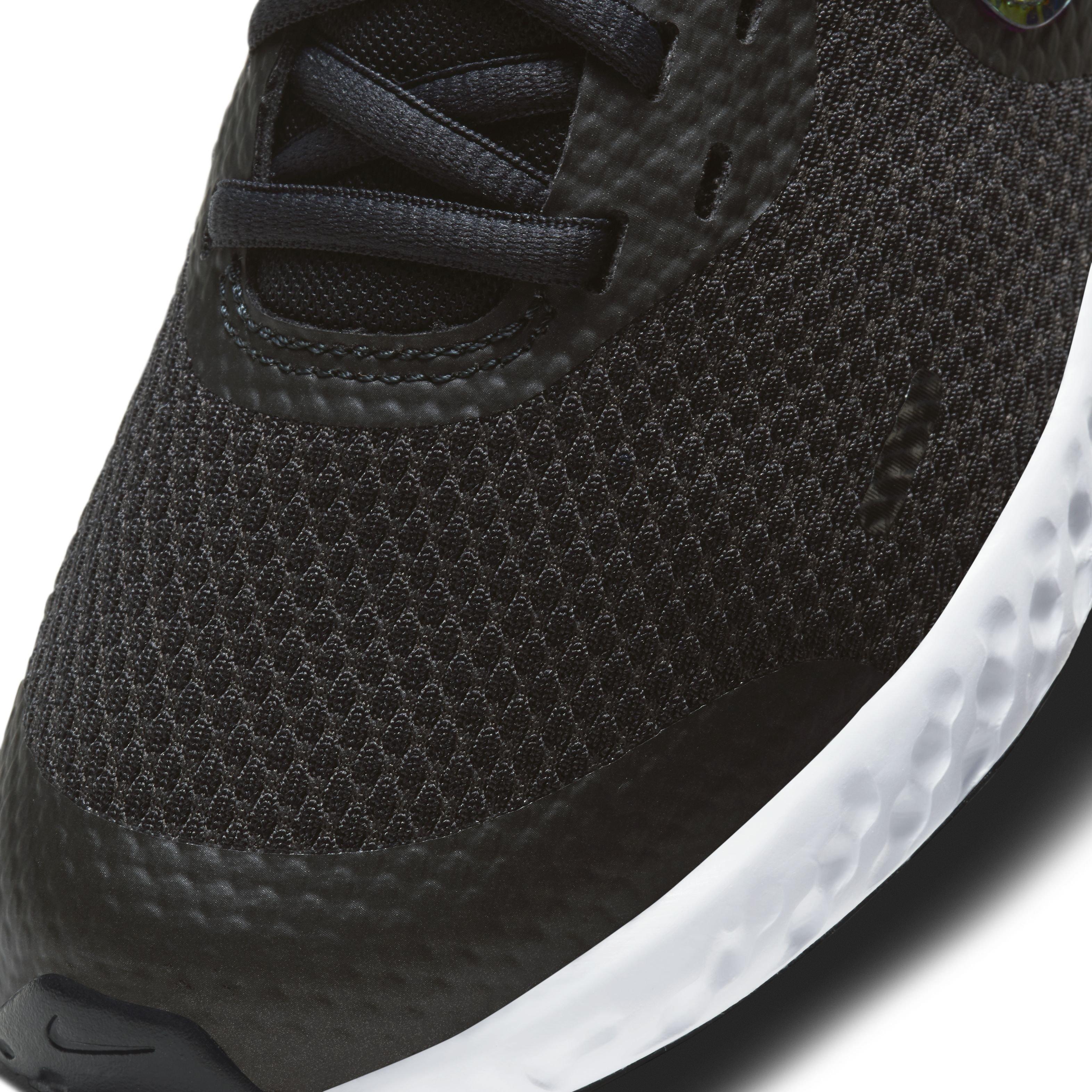 Nike Revolution 5 Power "Black" Grade School Boys' Running Shoe - BLACK Thumbnail View 7