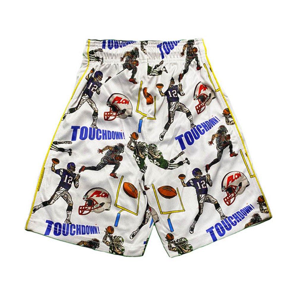 Flow Society End Zone Flow Big Boys' White Attack Shorts