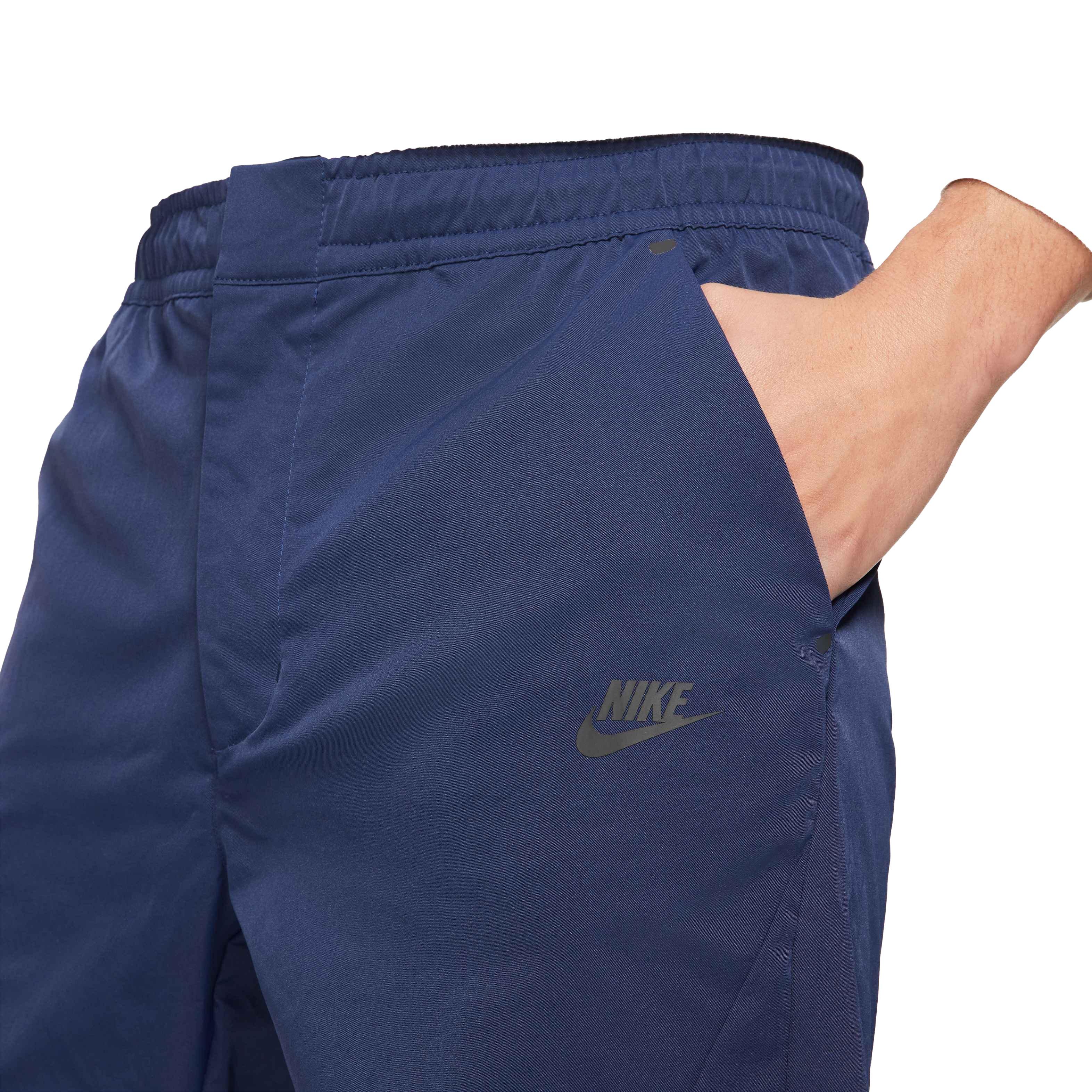Nike Men's Sportswear Tech Woven Unlined Essentials Commuter Navy Pants