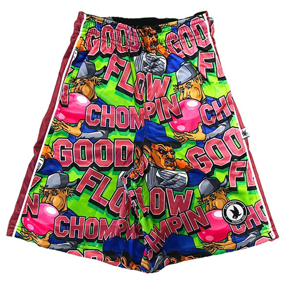 Flow Society Big Chompin' Flow Big Boys' Green Shorts