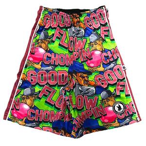 Flow Society Big Boys' Big Chompin' Flow Shorts -Green
