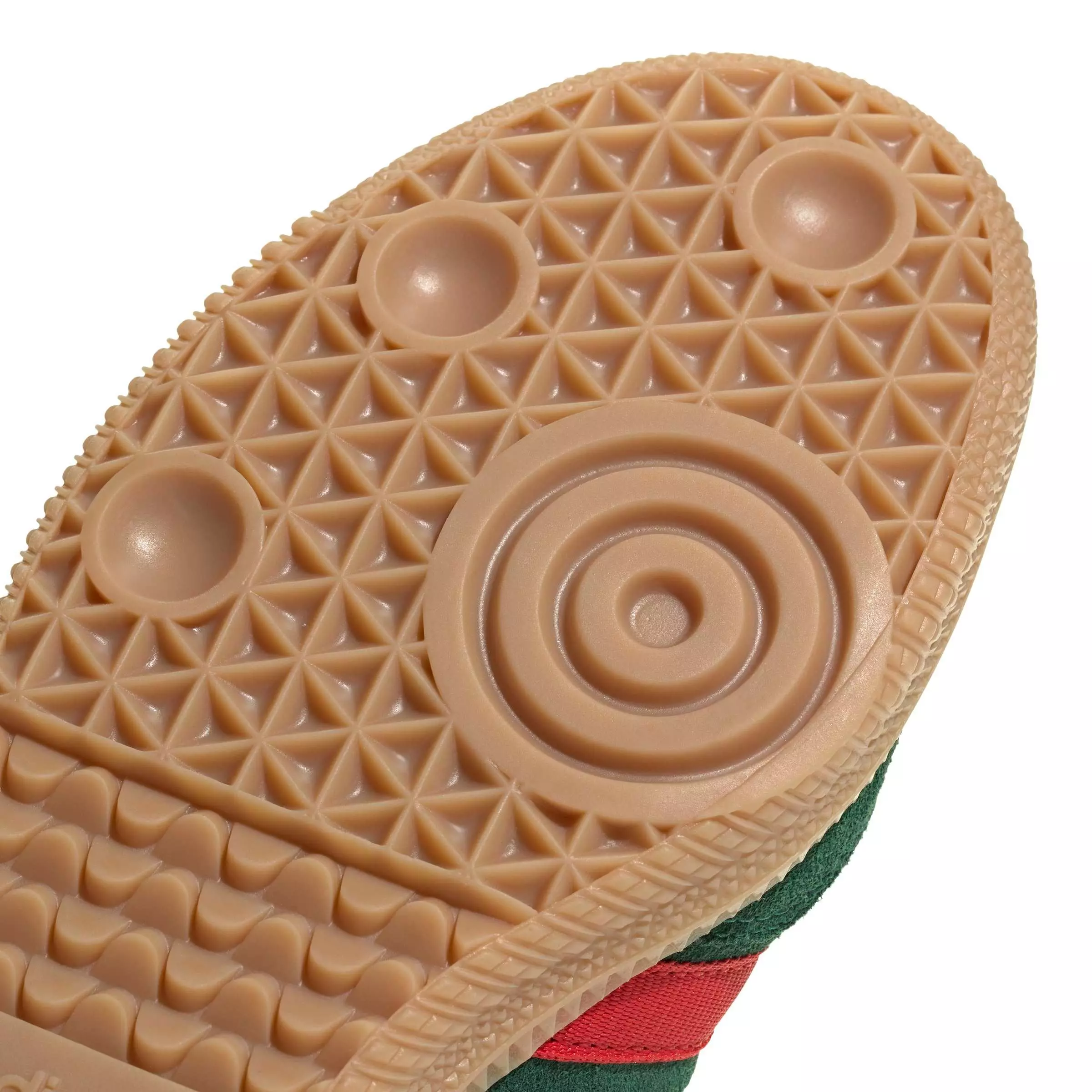 adidas Originals Samba OG "Team Dark Green/Better Scarlet/Gum 4" Grade School Boys' Shoe - DK GREEN/SCARLET/GUM