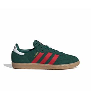 adidas Originals Samba OG "Team Dark Green/Better Scarlet/Gum 4" Grade School Boys' Shoe