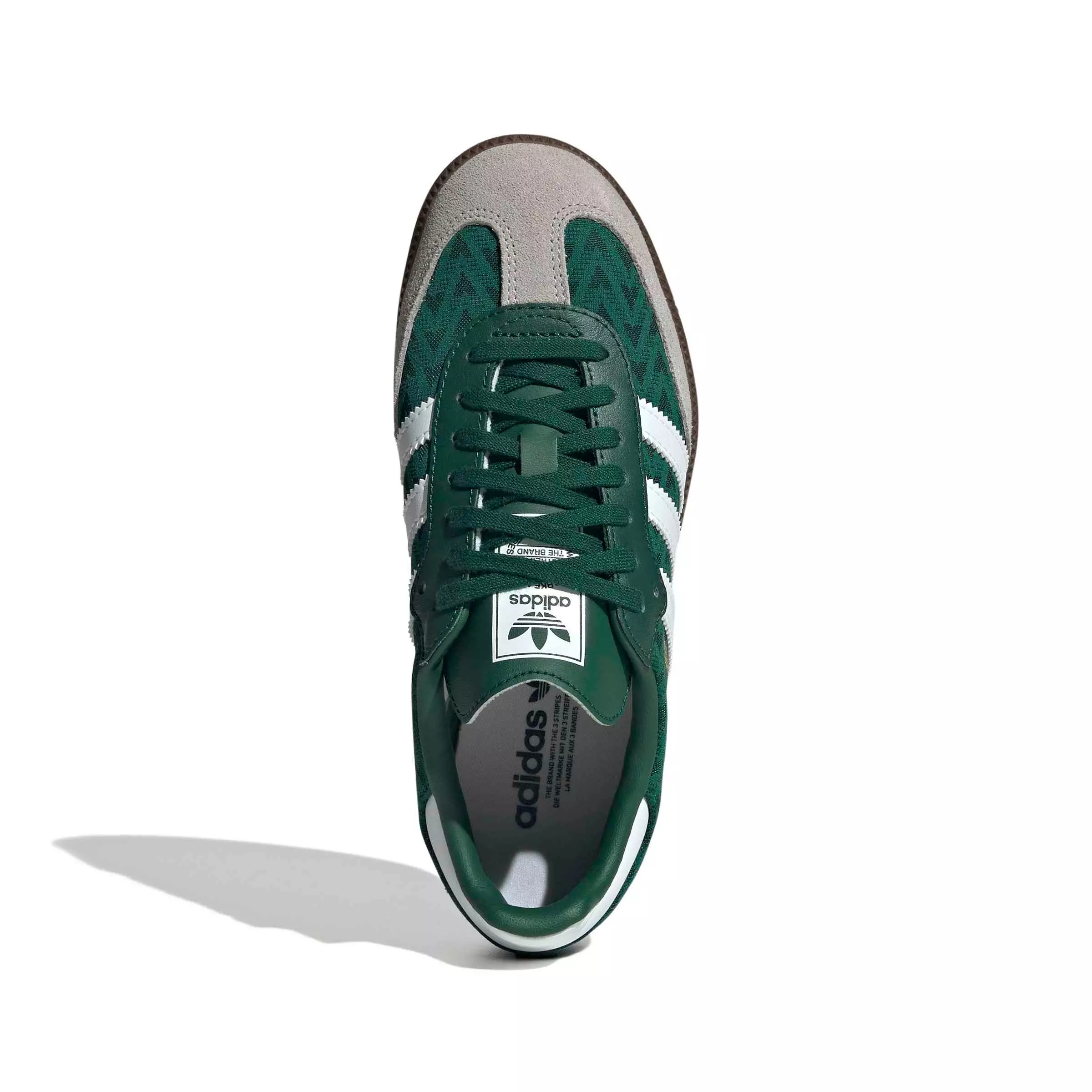 adidas Originals Samba OG "Collegiate Green/Ftwr White/Gum 5" Grade School Boys' Shoe - GREEN/WHITE/GUM
