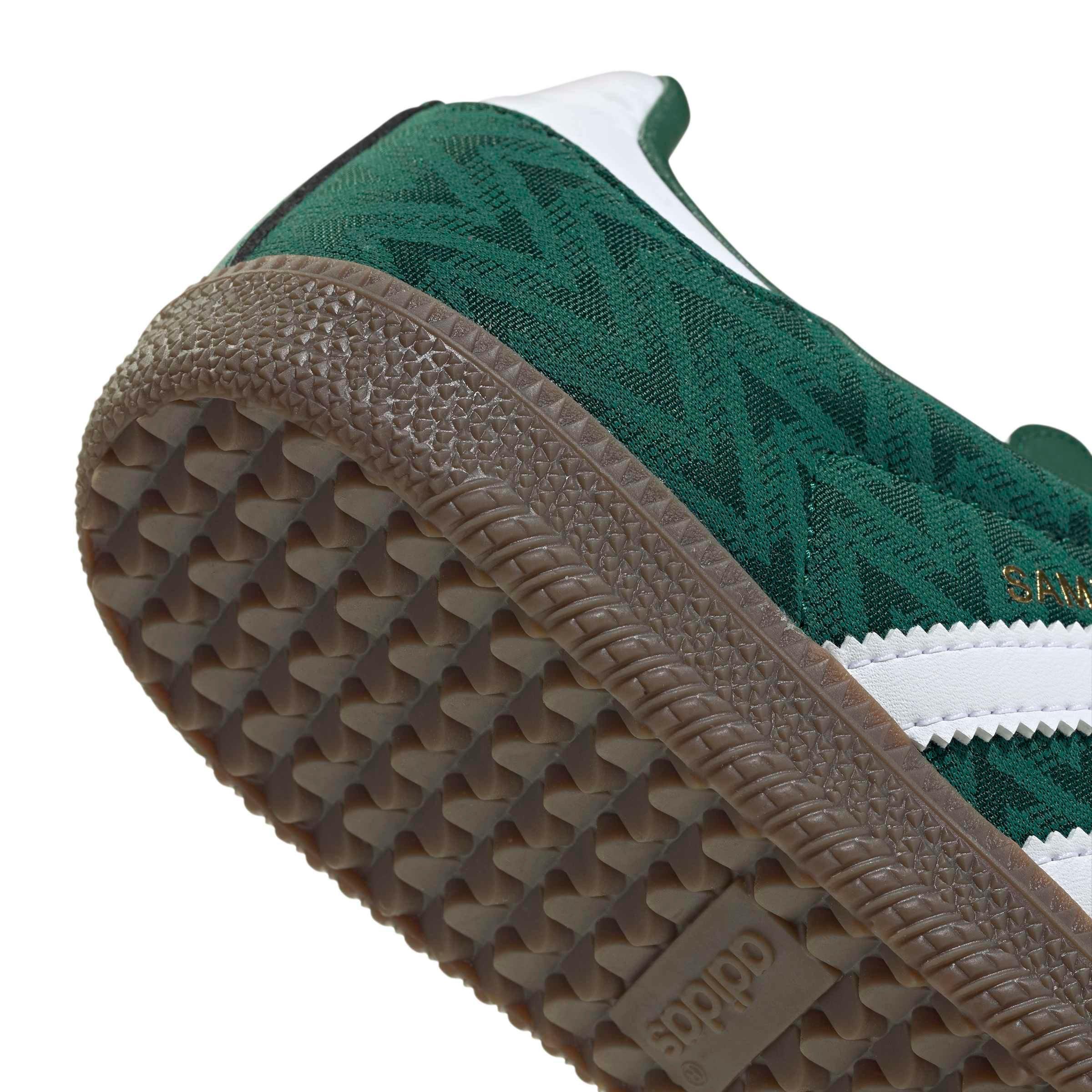 adidas Originals Samba OG "Collegiate Green/Ftwr White/Gum 5" Grade School Boys' Shoe - GREEN/WHITE/GUM Thumbnail View 7